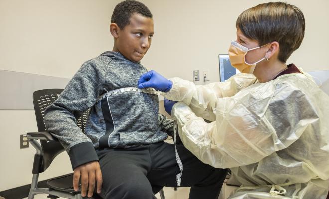 Child with CF and provider